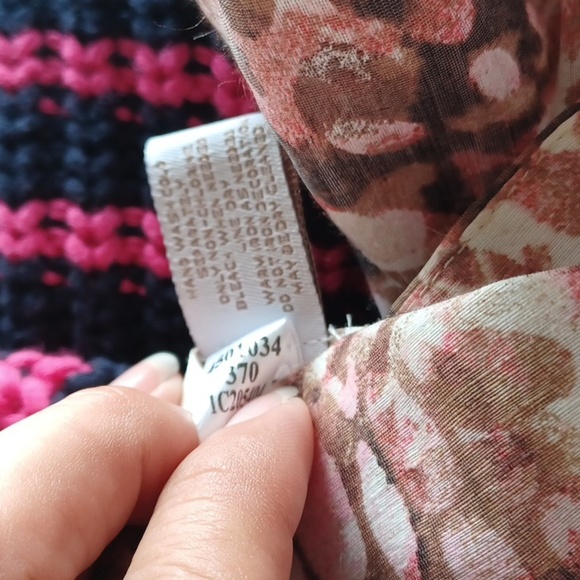 Chico’s Bernita Animal Pattern Jacket, Sz 1 (8) - Picture 7 of 8